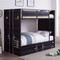  Freight Container Inspired Twin Bunk  in Black