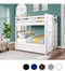 Queen Bunk Bed With Straight Ladder On End