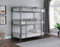 3-Person High Bunk Bed in Twin size