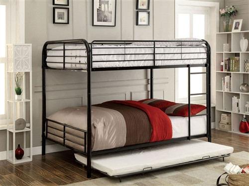 bunk bed and trundle