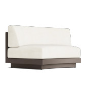 Brown Jordan Huntley Curved Armless Chair