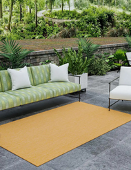 Corn Solid Outdoor Rug