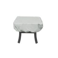 Treasure Garden Cover for 19" to 26" Square Fire Pit/Table/Ottoman with elastic and spring cinch lock.