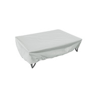Treasure Garden Cover for Medium Rectangle Fire Pit/Table/Ottoman with elastic and spring cinch lock.