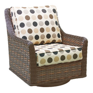 Patio Renaissance Catalina High Back Swivel Glider