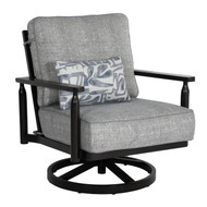 Castelle Holland Swivel Rocker w/Accent Pillow