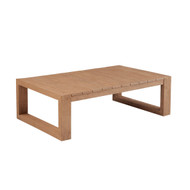 Kingsley Bate Montauk Distressed Brushed Teak Coffee Table