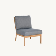 Castelle Berkeley Armless Lounge Chair