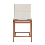 Brown Jordan Sonora Cushion Armless Counter Stool