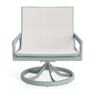 Brown Jordan Sonora Sling Swivel Motion Lounge Chair