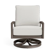 Brown Jordan Palmetto High Back Swivel Motion Lounge Chair