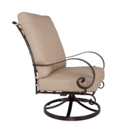 O.W. Lee Classico High-Back Swivel Rocker Lounge Chair