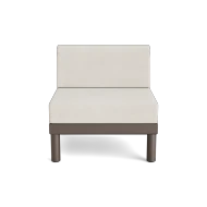 Brown Jordan Vero Sectional Armless Lounge Chair