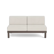 Brown Jordan Vero Sectional Armless Loveseat