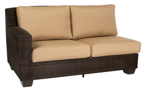 Woodard Saddleback Sectional Right Facing Loveseat Left Facing