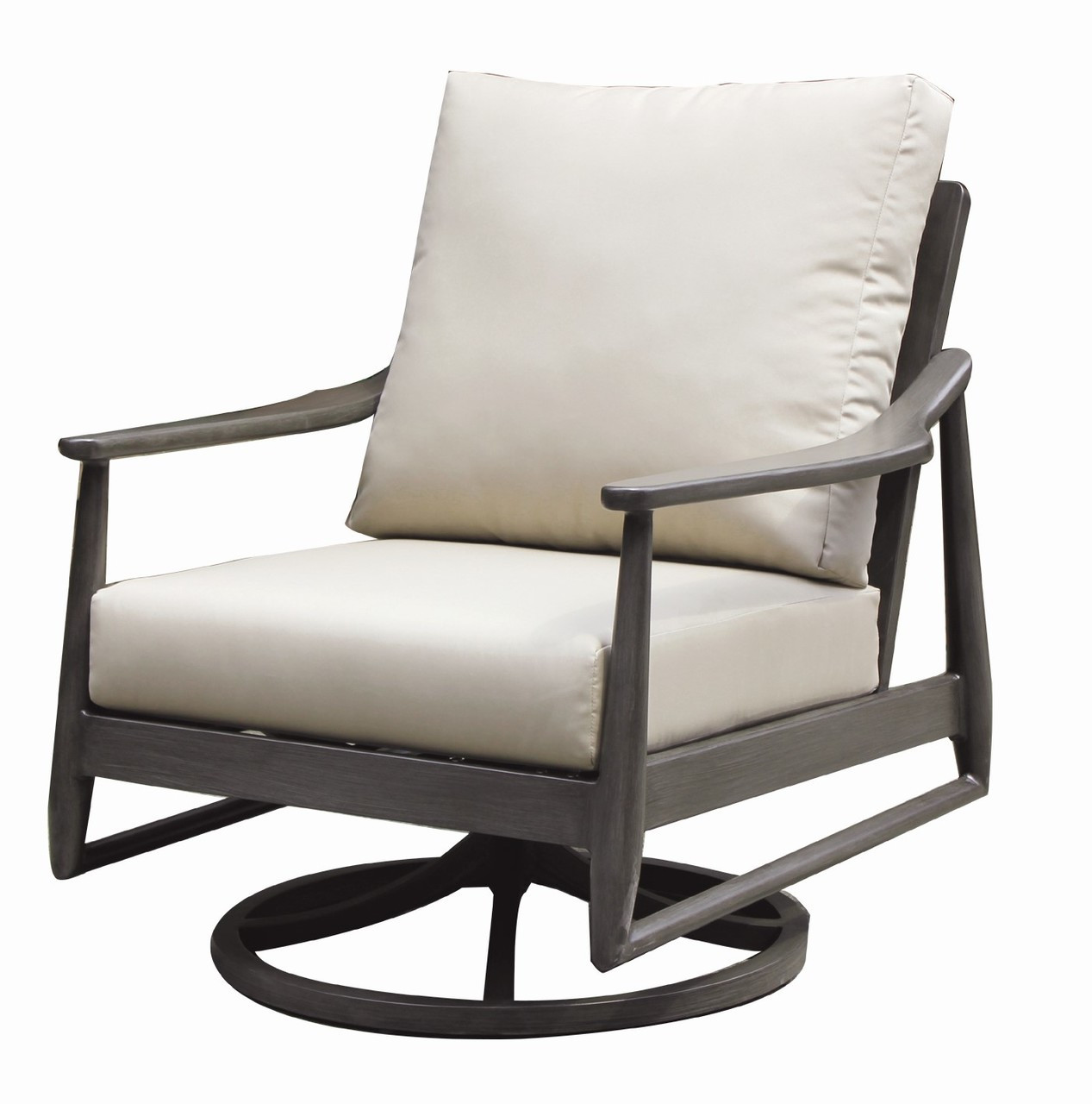 Ratana Bolano Swivel Rocking Lounge Chair Into The Garden Outdoor