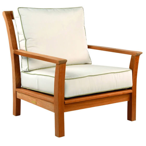 Kingsley Bate Chelsea Lounge Chair - Teak Patio Lounge Chair