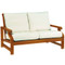 Kingsley Bate Teak Nantucket Outdoor Love Seat