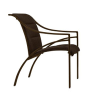 Brown Jordan Pasadena Padded Sling Arm Chair