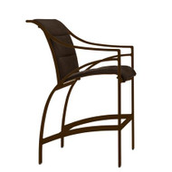 Brown Jordan Pasadena Padded Sling Bar Chair