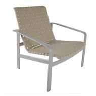 Brown Jordan Softscape Suncloth Strap Stacking Lounge Chair