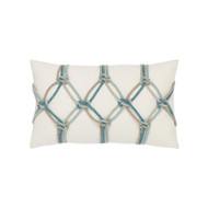 Aqua Rope Lumbar Pillow