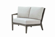 Ratana Lucia Curved Sectional Left Arm Love Seat