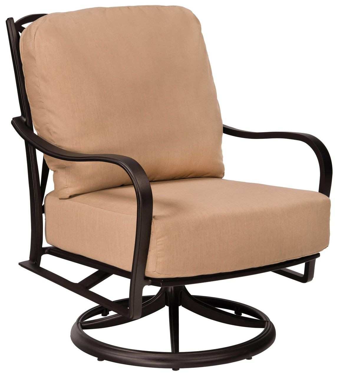 Woodard Apollo Swivel Rocking Lounge Chair Into The Garden Outdoor