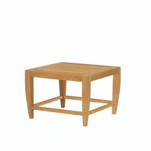 Kingsley Bate Amalfi Side Table - Modern Teak Outdoor Side Table