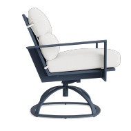 Brown Jordan Parkway Cushion Swivel Rocking Dining Chair