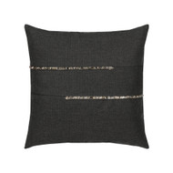 Micro Fringe Carbon 20" Pillow