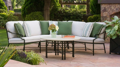 Brown Jordan Venetian 3 Piece Sectional Into The Garden Outdoor