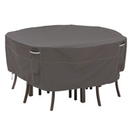 Ravenna Table Set Covers-Medium round tables and 6 standard chairs up to 70"D 23"H