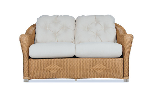 Lloyd Flanders Replacement Cushions for Reflections Loveseat Into The Garden Outdoor