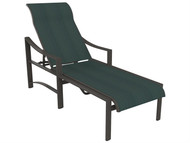 Tropitone Kenzo Sling Chaise Lounge with Arms