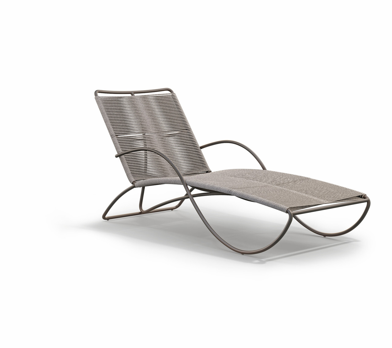Brown Walter Lamb Chaise Lounge Into The Garden Outdoor