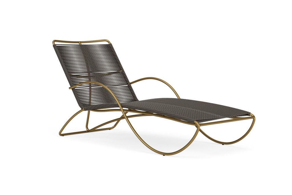 Brown Jordan Walter Lamb Chaise Lounge