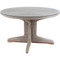 Kingsley Bate Westport 50" Round Outdoor Dining Table with Glass