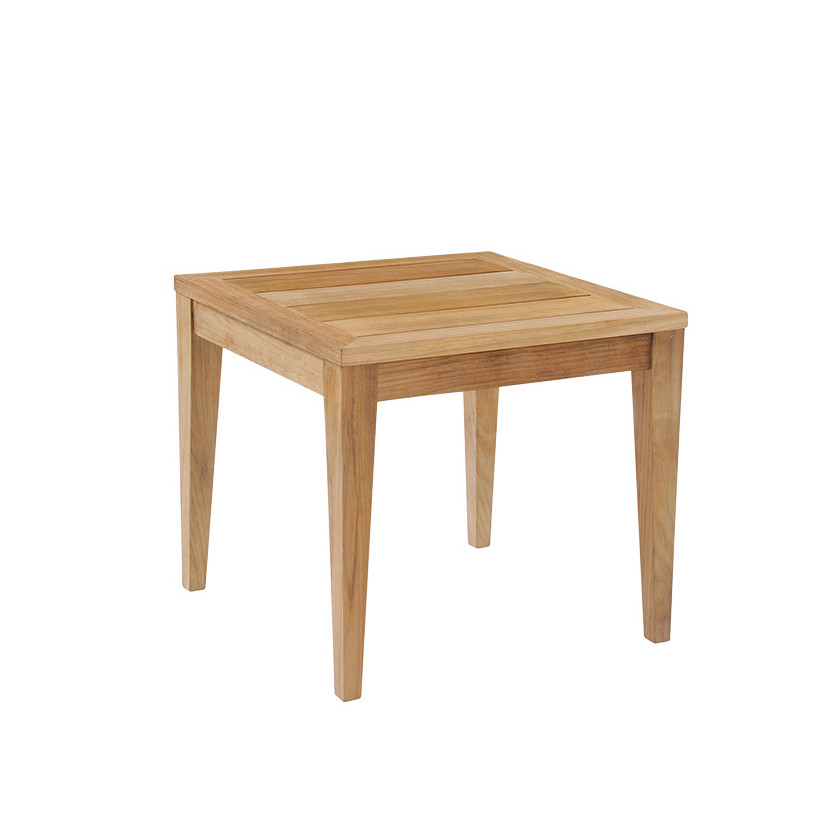 Kingsley Bate Tribeca 20" Square Side Table - Into The Garden Outdoor