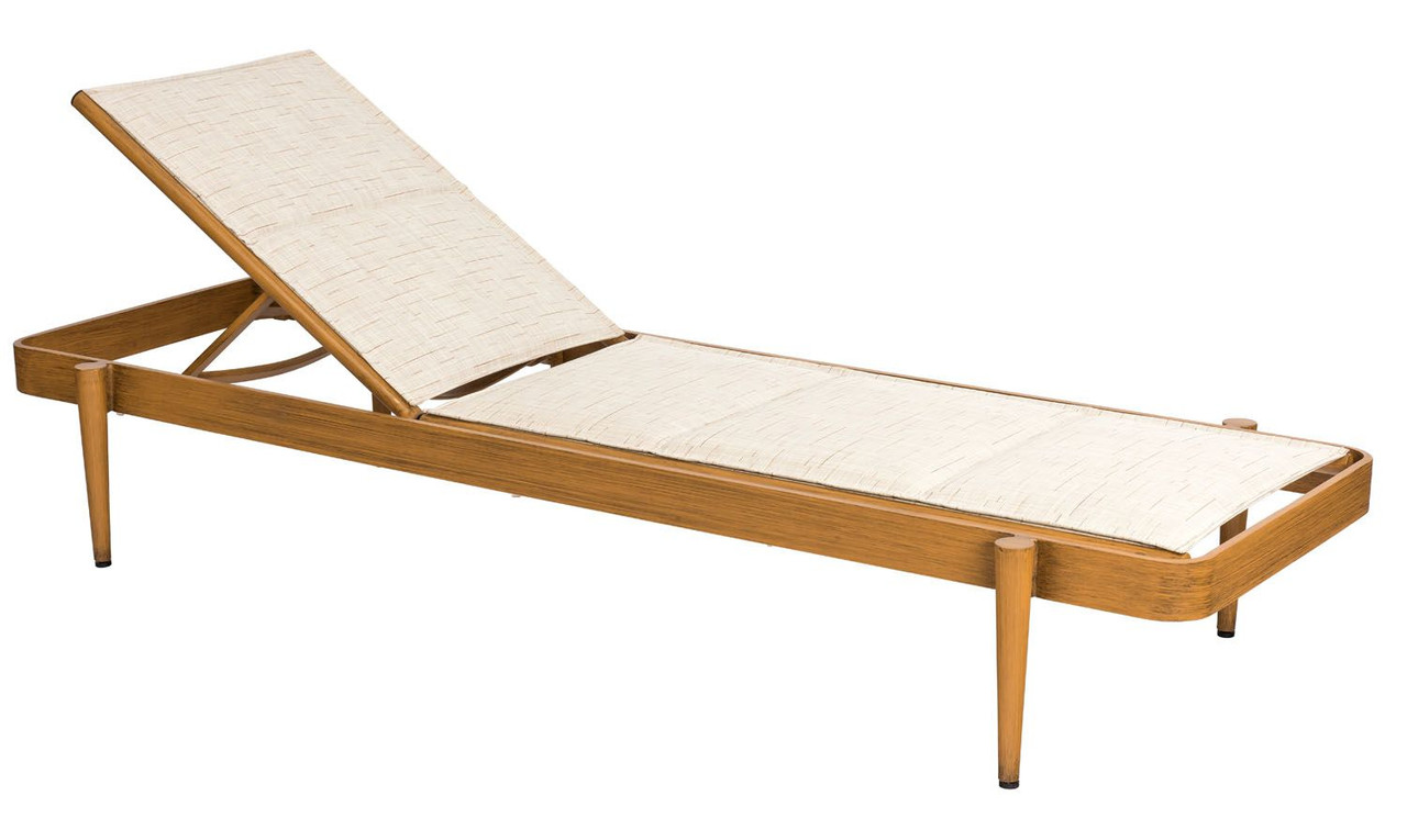 Woodard Daytona Padded Sling Chaise Lounge Into The Garden Outdoor