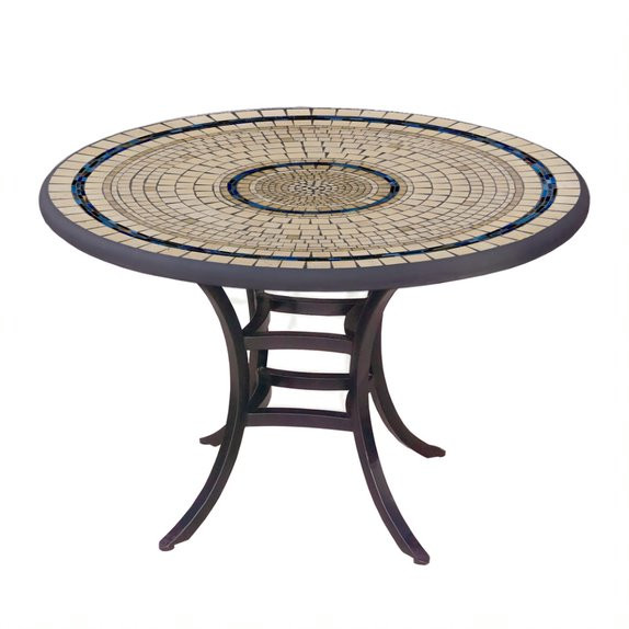 Round garden bistro online table