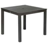 Barlow Tyrie Aura 35" Square Aluminum Dining Table