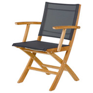 Barlow Tyrie Horizon Folding Dining Arm Chair