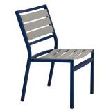 Tropitone Cabana Club Aluminum Slat Dining Side Chair