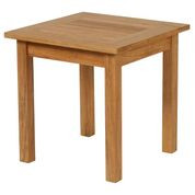 Barlow Tyrie Colchester  Teak Square Side Table