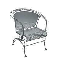 Woodard Briarwood Barrel Coil Spring Chair