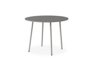Lloyd Flanders Elevation 24" Round End Table With Corian Top