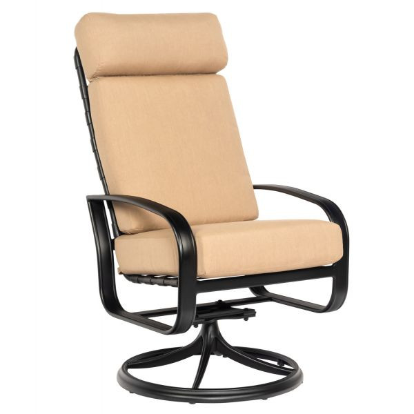 High back discount swivel rocker chair