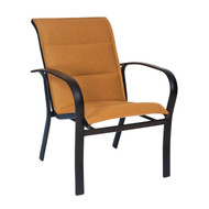 Woodard Fremont Padded Sling Dining Arm Chair