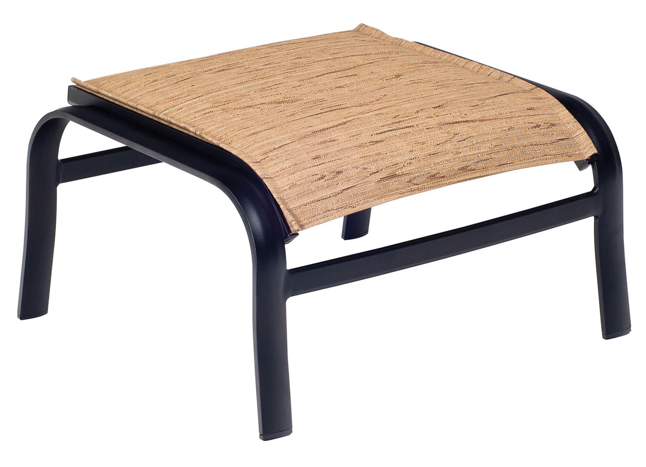 Woodard Fremont Padded Sling Ottoman Into The Garden Outdoor